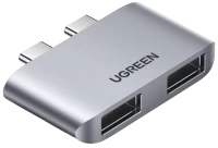 Кардридер / USB-хаб Ugreen CM413 
