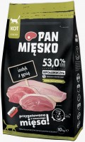 Фото - Корм для кішок PAN MIESKO Adult Turkey with Goose  10 kg