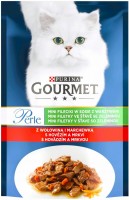Karma dla kotów Gourmet Perle Mini Fillets Beef 85 g 