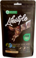 Фото - Корм для собак Natures Protection LifeStyle Snack Rawhide Sticks with Duck/Cod Rolls 75 g 