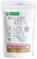 Корм для собак Natures Protection Superior Care Snack Rabbit Ears with Duck 75 g 