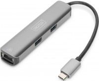 Кардридер / USB-хаб Digitus DA-70892 