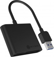 Кардридер / USB-хаб Icy Box IB-CR301-U3 