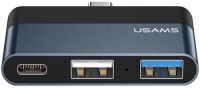 Кардридер / USB-хаб USAMS US-SJ490 