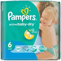 Фото - Підгузки Pampers Active Baby-Dry 6 / 30 pcs 