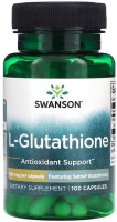 Амінокислоти Swanson L-Glutathione 100 mg 100 cap 