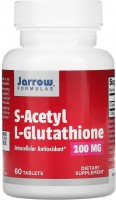 Амінокислоти Jarrow Formulas S-Acetyl L-Glutathione 100 mg 60 tab 