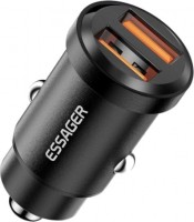 Фото - Зарядний пристрій Essager Gyroscope Mini Dual USB 30W 