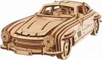 3D-пазл UGears Winged Sports Coupe 70205 