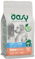 Корм для собак OASY One Animal Protein Puppy Medium/Large Salmon 