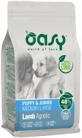 Корм для собак OASY One Animal Protein Puppy Medium/Large Lamb 