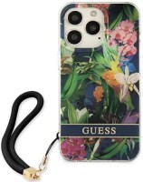 Zdjęcia - Etui GUESS Flower Strap for iPhone 13 Pro Max 