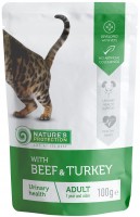 Фото - Корм для кішок Natures Protection Urinary Health Pouch Beef/Turkey 100 g 