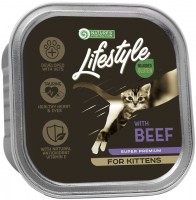 Фото - Корм для кішок Natures Protection Lifestyle Kitten Beef 85 g 