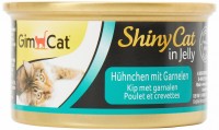 Karma dla kotów GimCat ShinyCat Jelly Chicken/Shrimps 70 g 