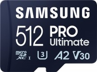 Zdjęcia - Karta pamięci Samsung PRO Ultimate + Adapter microSDXC 512 GB
