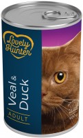Фото - Корм для кішок Lovely Hunter Adult Canned Veal/Duck 400 g 