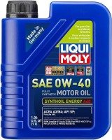 Фото - Моторне мастило Liqui Moly Synthoil Energy A40 0W-40 1 л