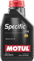 Фото - Моторне мастило Motul Specific 17 FE 0W-20 1 л