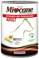 Karm dla psów Morando Miocane Canned Beef/Carrots 400 g 1 szt.