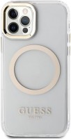 Чохол GUESS Metal Outline with MagSafe for iPhone 12/12 Pro 