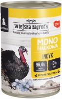 Karm dla psów Wiejska Zagroda Canned Adult Monoprotein Turkey 