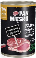 Karm dla psów PAN MIESKO Adult Pork with Lamb 0.4 kg