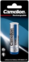 Фото - Акумулятор / батарейка Camelion ICR18650 FlatTop  2200 mAh