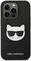 Etui Karl Lagerfeld Saffiano Choupette Head Patch for iPhone 14 Pro Max 