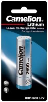 Фото - Акумулятор / батарейка Camelion ICR18650 FlatTop  2600 mAh