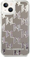 Чохол Karl Lagerfeld Liquid Glitter Monogram for iPhone 14 