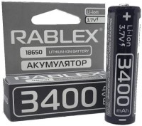 Zdjęcia - Bateria / akumulator Rablex 1x18650  3400 mAh