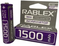 Zdjęcia - Bateria / akumulator Rablex 1x18650  1500 mAh