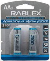 Фото - Акумулятор / батарейка Rablex 2xAA  2100 mAh