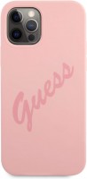 Чохол GUESS Silicone Vintage Script for iPhone 12/12 Pro 