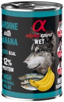 Karm dla psów Alpha Spirit Wet Sardines/Banana 400 g 1 szt.