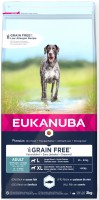 Karm dla psów Eukanuba Grain Free Adult Large Breed Ocean Fish 3 kg