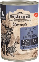 Фото - Корм для собак Wiejska Zagroda Canned Adult Forest Flavors Deer/Quail 400 g 1 шт