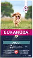 Karm dla psów Eukanuba Adult S/M Breed Salmon 2.5 kg