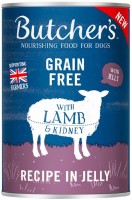 Karm dla psów Butchers Grain Free Canned Adult Lamb in Jelly 400 g 1 szt.