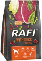 Karm dla psów Rafi Adult Grain Free Duck 3 kg