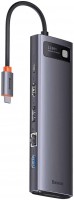 Кардридер / USB-хаб BASEUS Metal Gleam Series 12-in-1 Type-C 