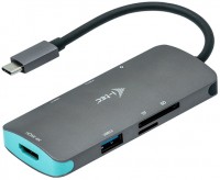 Кардридер / USB-хаб i-Tec USB-C Metal Nano Dock 4K HDMI + Power Delivery 100 W 