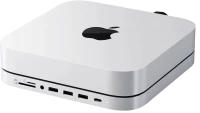 Фото - Кардридер / USB-хаб Satechi Stand & Hub for Mac Mini with SSD Enclosure 