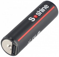 Фото - Акумулятор / батарейка Soshine 1x14500 2600 mAh USB Type-C 