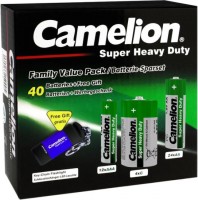 Фото - Акумулятор / батарейка Camelion Super Heavy Duty 24xAA + 12xAAA + 4xC 