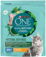 Zdjęcia - Karma dla kotów Purina ONE DualNature Natural Defense Adult Chicken 650 g 