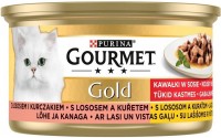 Корм для кішок Gourmet Gold Canned Salmon/Chicken 
