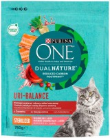 Karma dla kotów Purina ONE DualNature Natural Defense Sterilised Salmon  750 g