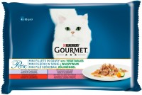 Karma dla kotów Gourmet Perle Mini Fillets Vegetables in Gravy 4 pcs 